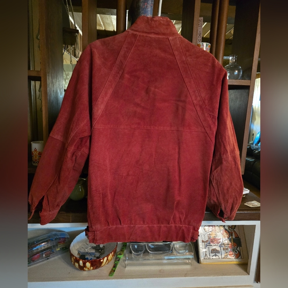 Neil Martin Vintage Men's Red Leather Jacket - Picture 3 of 4